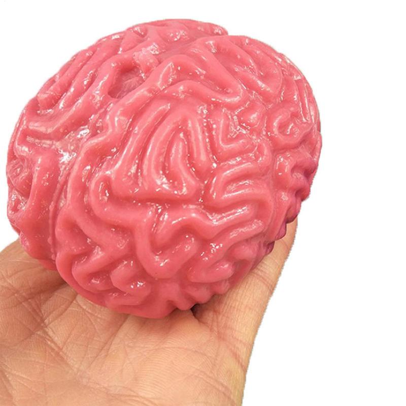 Party Games For Adults And Kids - Boules anti-stress en forme de cerveau,