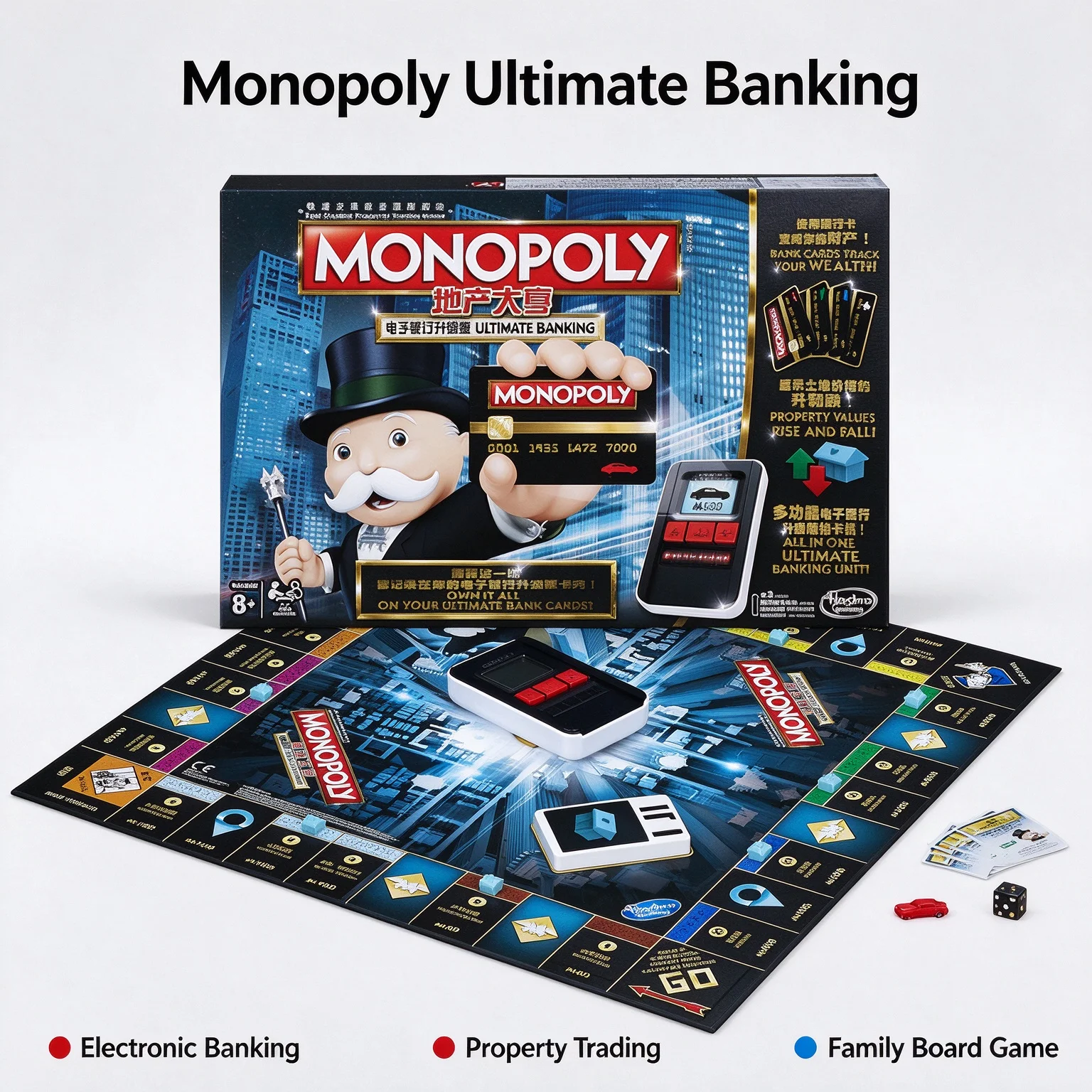 Hasbro Monopoly Ultimate Banki - Hasbro Game Monopoly avis et prix
