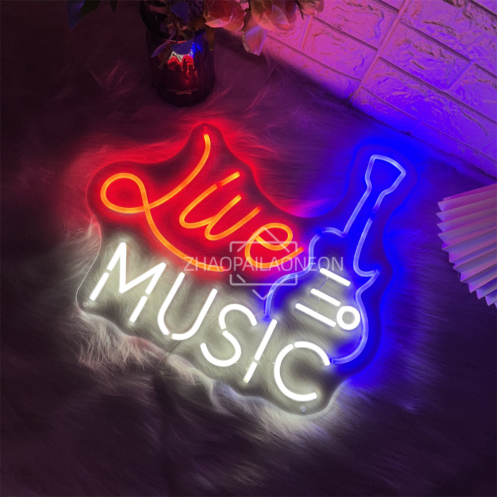 Enseigne au néon de musique en - Party Games Name avis et prix